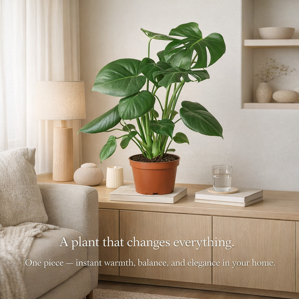 Monstera Split-Leaf room