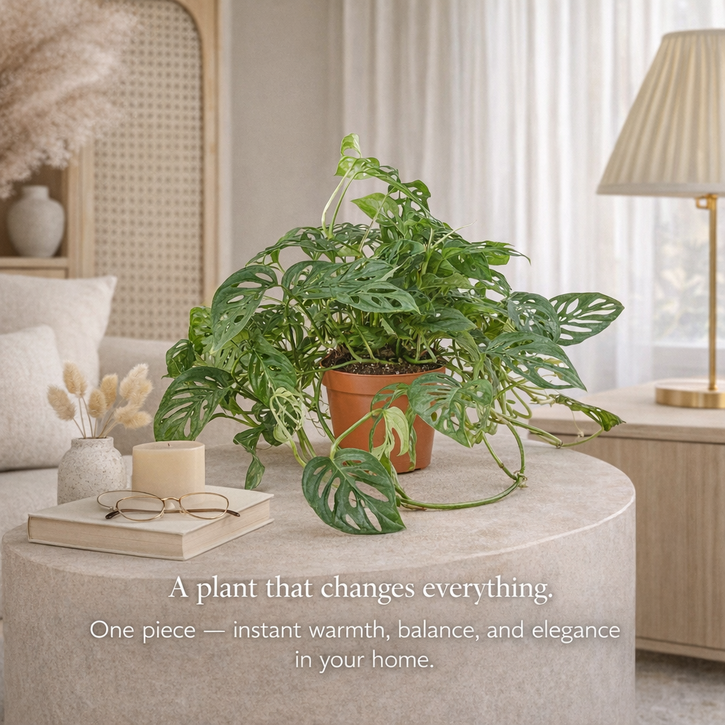 monstera-adansonii room decor